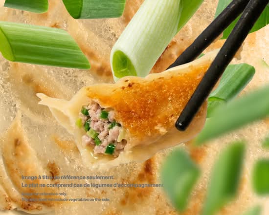 23.Pork & Green Onion Dumpling / 23. Porc & Oignon Vert Gyoza