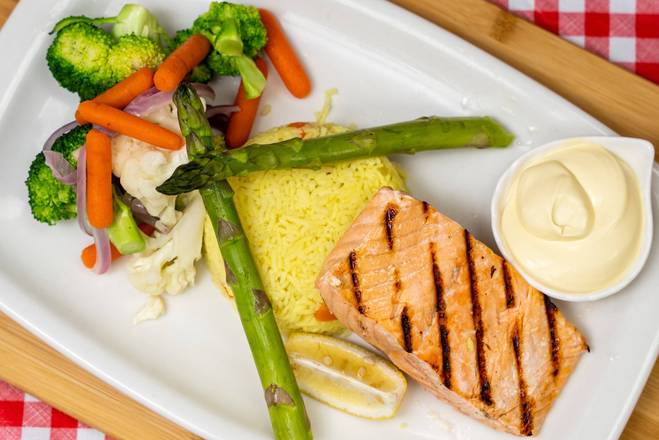 Atlantic Salmon A La Oscar