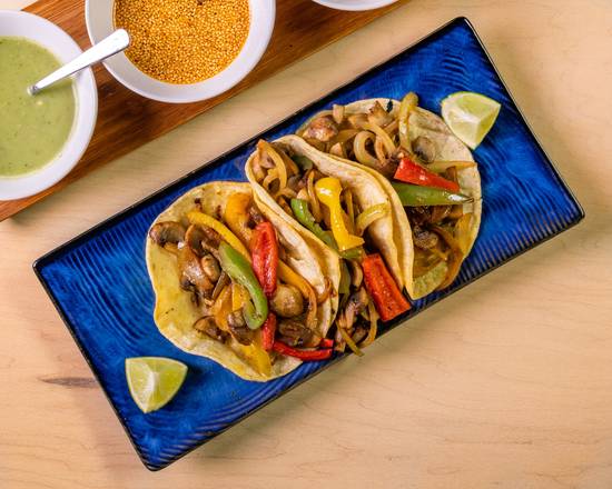 Taco Vegetariano / Grilled Mixed Vegetables