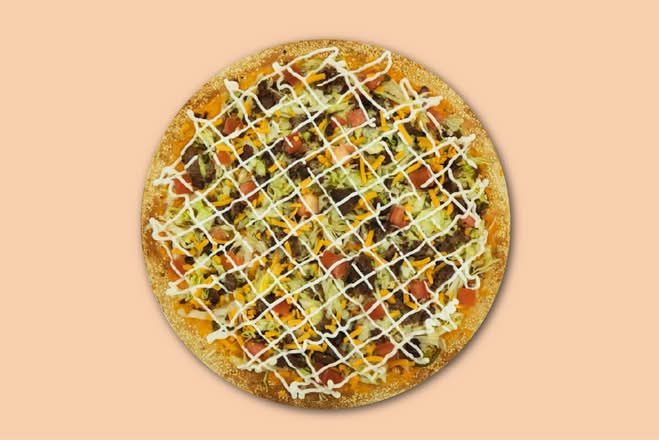 #30a Beef Taco Pizza