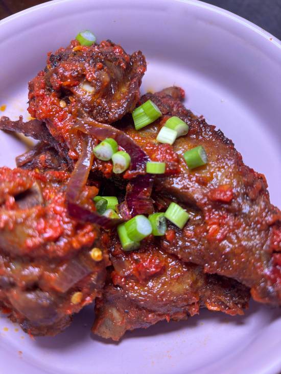 Peppered Turkey wings