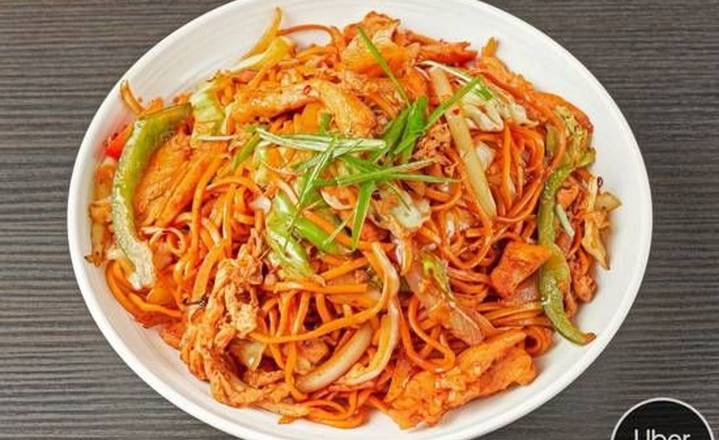 Hot Garlic Noodles - Chicken
