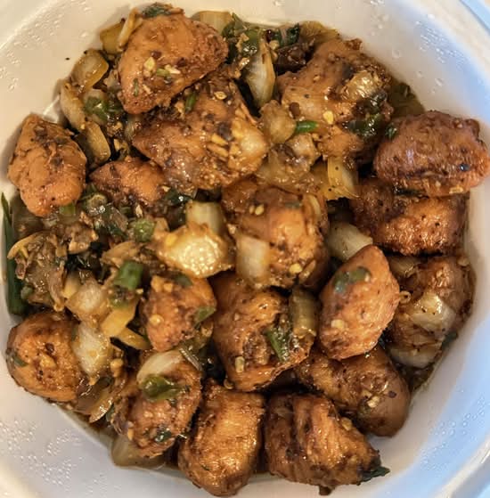 Plant-Based Manchurian Chicken