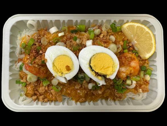 Pansit Palabok bihon ( medium tray)