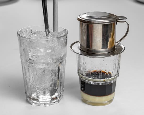 Vietnamese Coffee With Condensed Milk on Ice / Cafe Sua Da