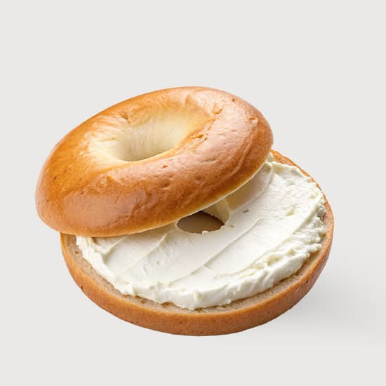 Plain Bagel w/ Cream Cheese