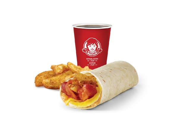 Combo Wrap déjeuner avec bacon / Bacon Breakfast Wrap Combo