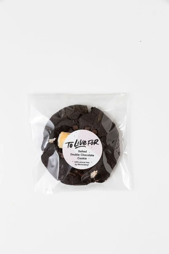 Salted Double Chocolate Cookie with Marshmallow (To Live For Bakery)(v)