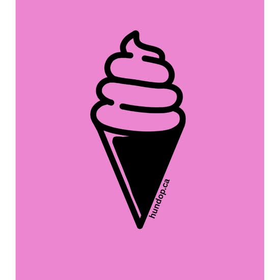 Ice Cream Cone Sticker