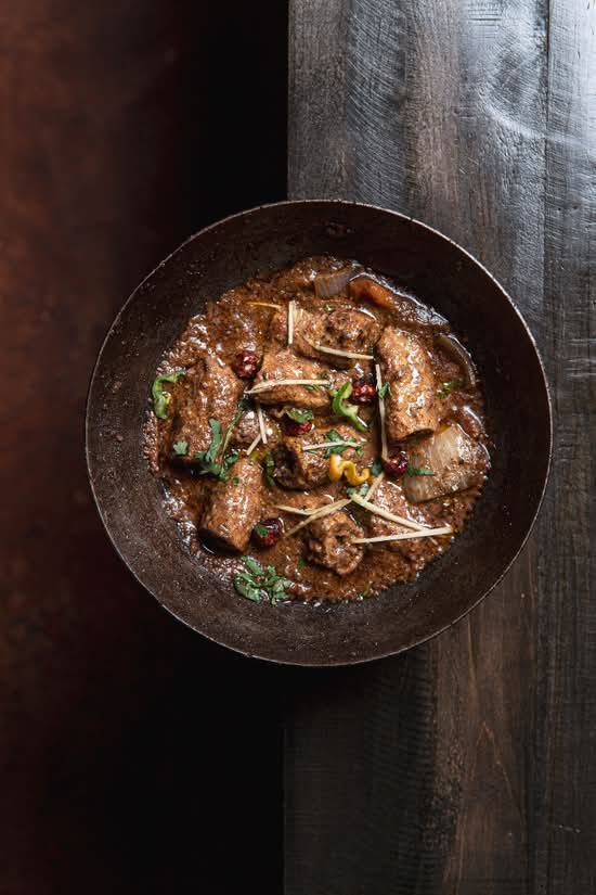 Beef Kebab Karahi