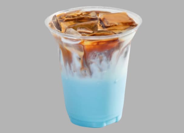 Espresso Blue Coconut Iced Latte