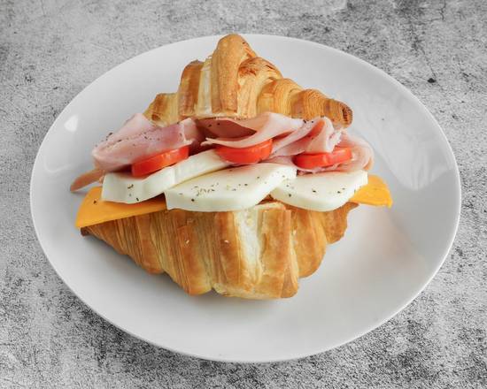 「Ham & Cheese」Croissant Sandwich