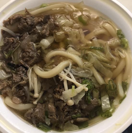 Beef Udon Noodle Soup
