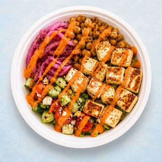 Sweet Heat Haloumi Bowl