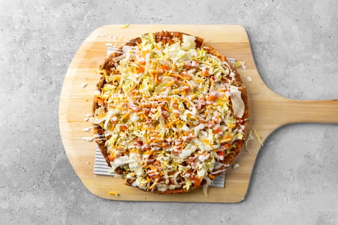Veggie Taco Pizza