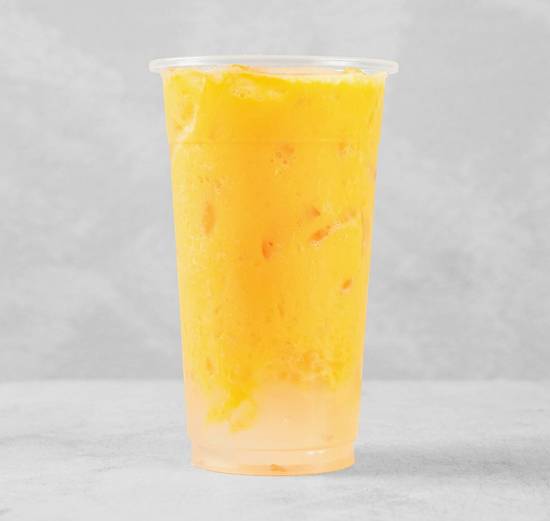 Mango Milk W/Brown Sugar Crystal Boba