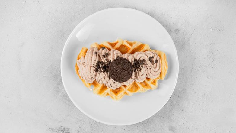 Chocolate OREO Croffle