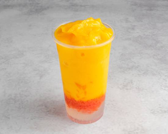 Mango Pomelo Slush w/Crystal Boba