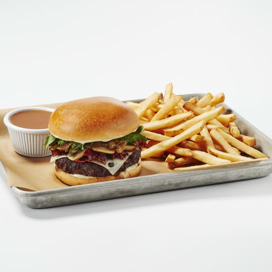 Burger miel et dijon deluxe / Deluxe Honey and Dijon Burger