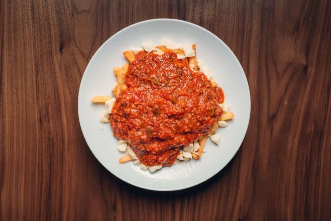 Petite poutine italienne