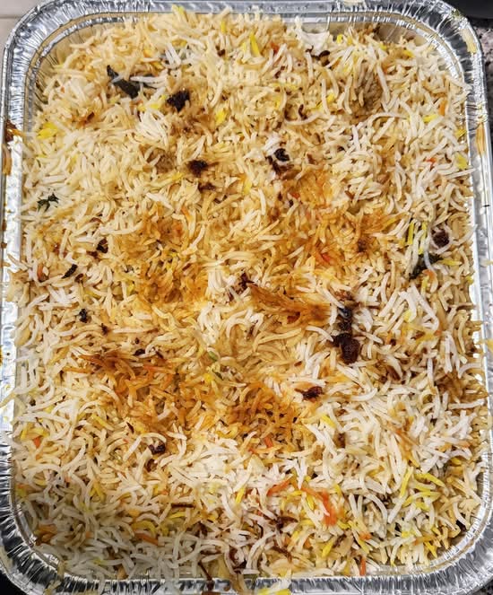 Small Tray Chicken Fry Piece Biryani