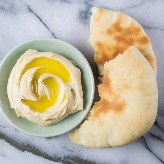 Pita & Hummus or Tzatziki