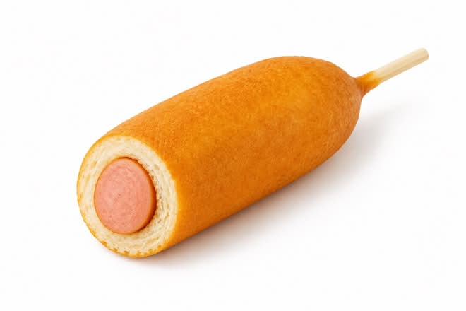 Crispy Original hot dog