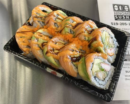 Red Dragon Roll (10 pcs)