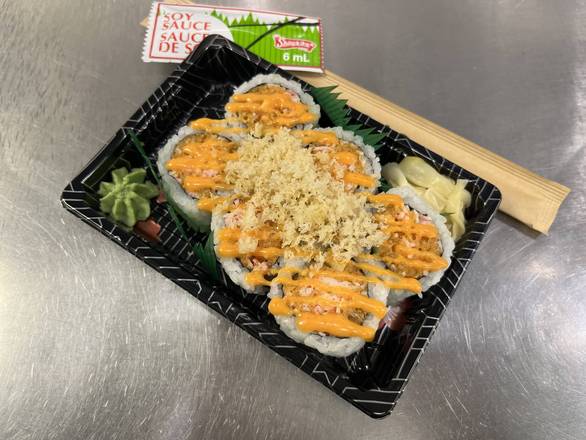 Spicy Crab Roll (Crunchy ) (6 pcs)