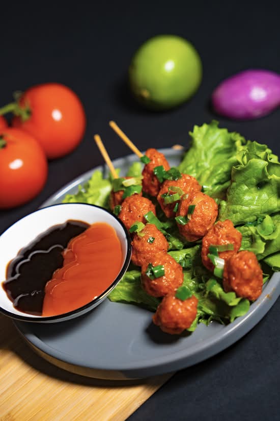 Chả Tôm Chiên - Deep Fry Shrimp Cake
