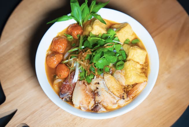 Bánh Canh Cua - Crab Meat Tapioca Noodle Soup