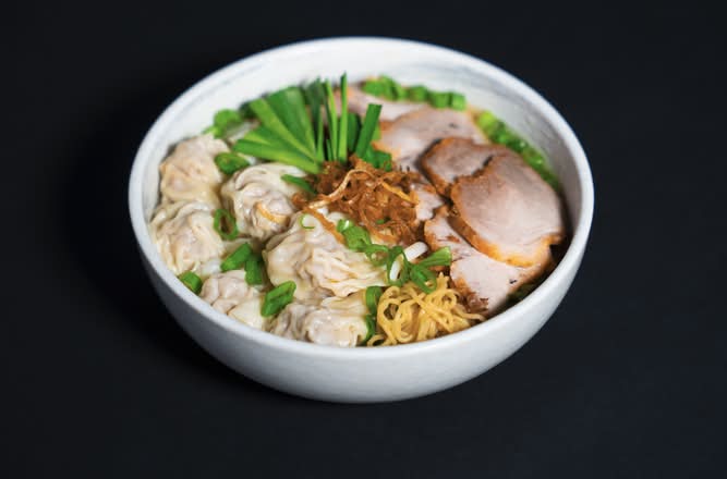 Hoành Thánh Mì - Wonton Egg Noodle Soup
