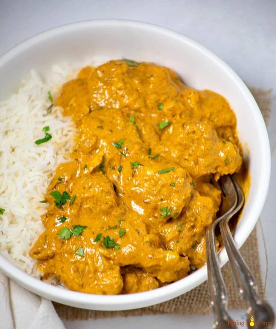 Baba Butter Chicken Rice Bowl
