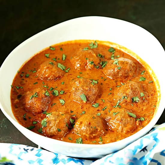 Chicken Seekh Kabab Curry