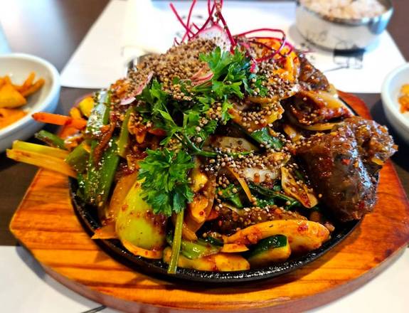 순대 볶음 Soondae Bokkeum
