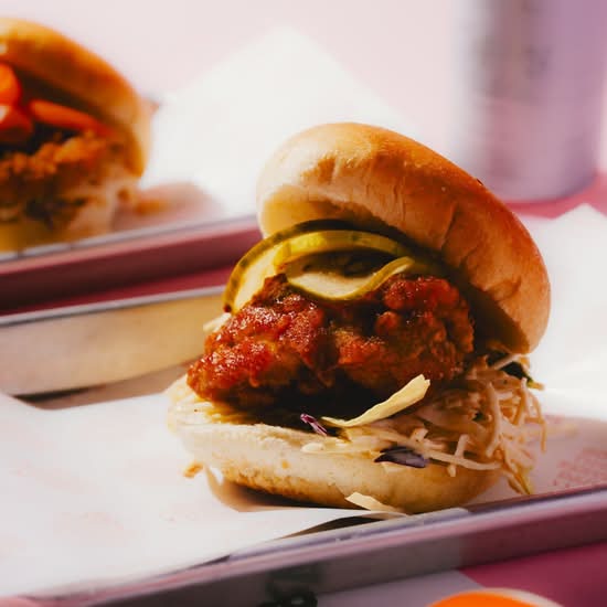 Spicy Fried Chicken Sandwich
