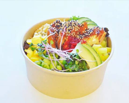 Poké à l'anguille grillée