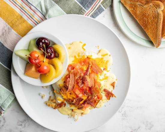 Bacon & Cheddar Hash Brown Stack