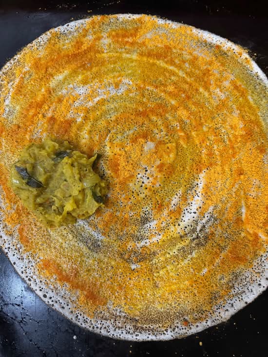 Ghee Podi Masala Dosa