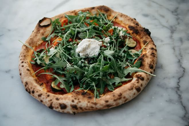 Pizza légumes grillés / Grilled Vegetable Pizza