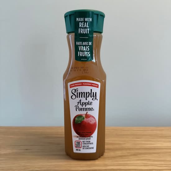 Jus de pomme / Apple Juice