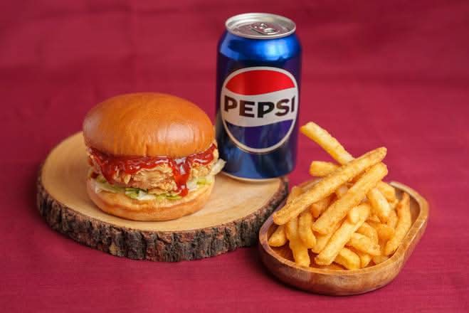 Korean Chicken Sandwich Combo