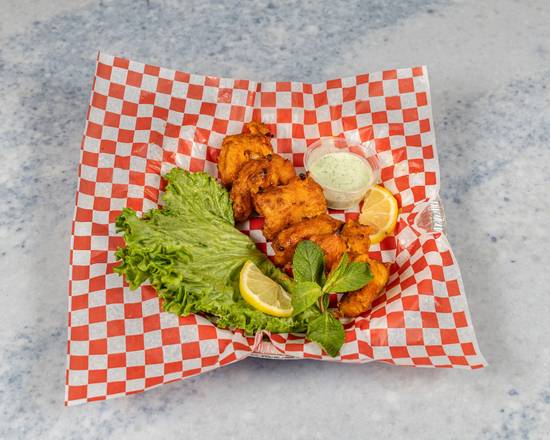 Fish Tikka with Naan