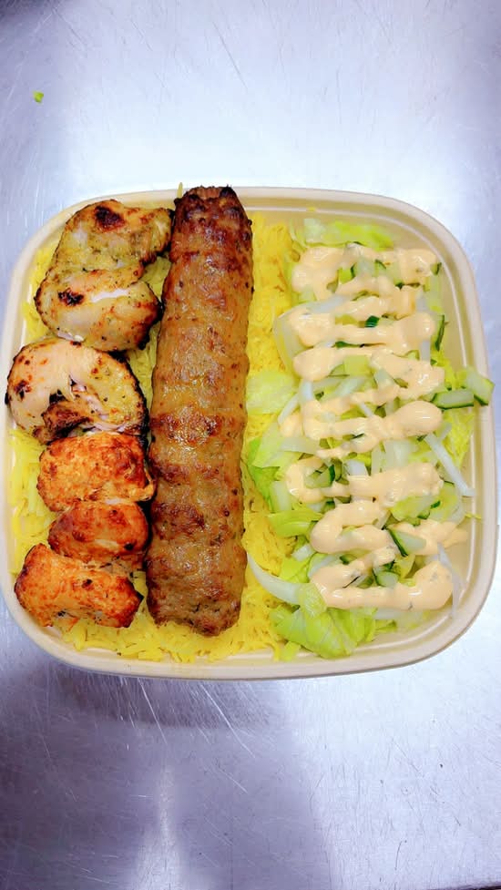 Mix Grill Rice Platter