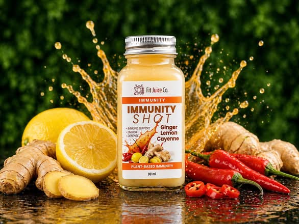 Immunity Shot (Ginger • Lemon • Cayenne) 90ml