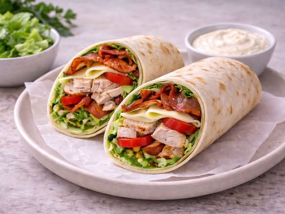 Turkey Bacon Club Wrap