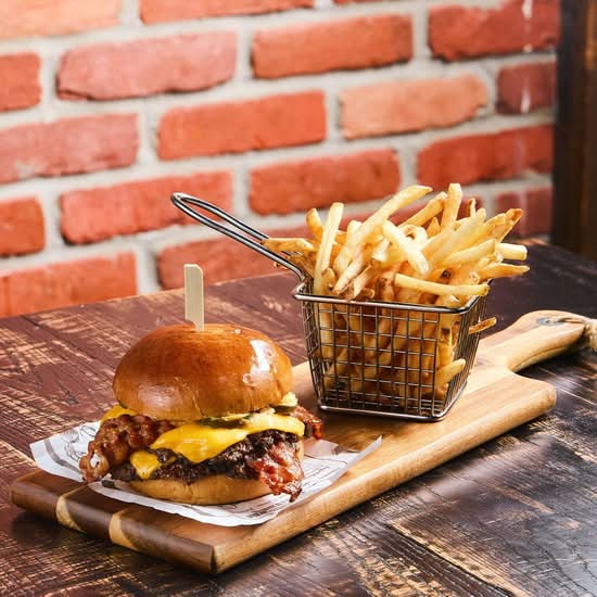 Smash Bacon & Cheese Burger / Burger Smash Bacon & Fromage