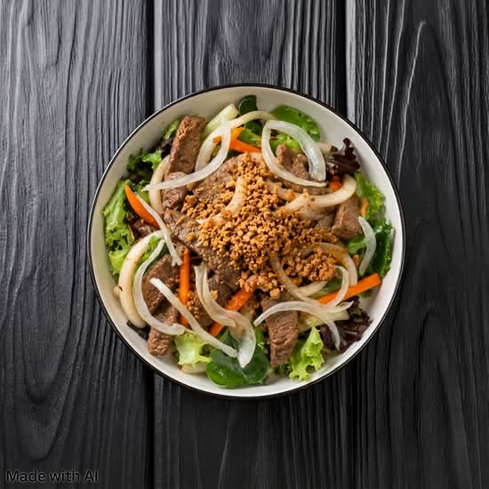 15. Beef // Chicken Salad