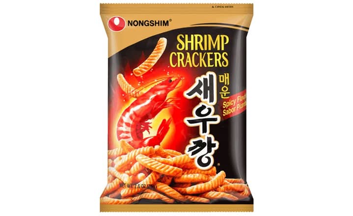 Spicy shrimp crackers