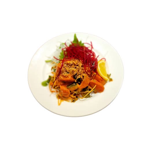 Spicy Salmon Sashimi
